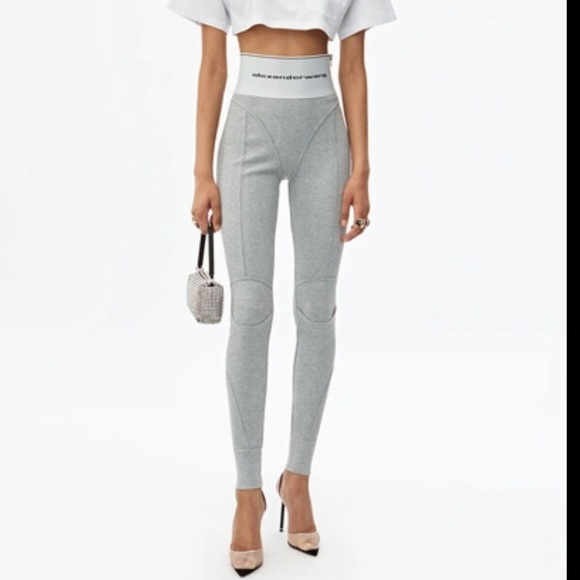 LOGO ELASTIC LEGGINGS - Picture 2 of 7